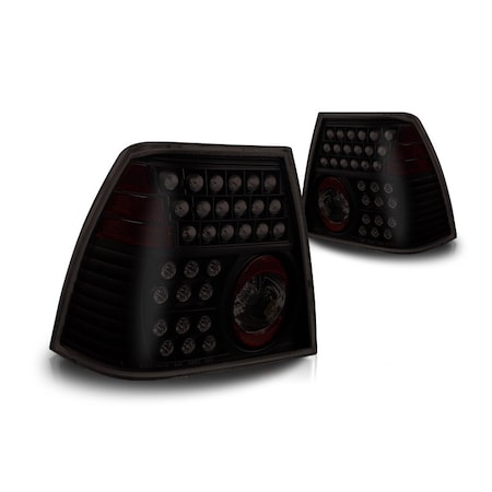 Winjet Led Tail Lights - Black / Smoke CTWJ-0048-BS
